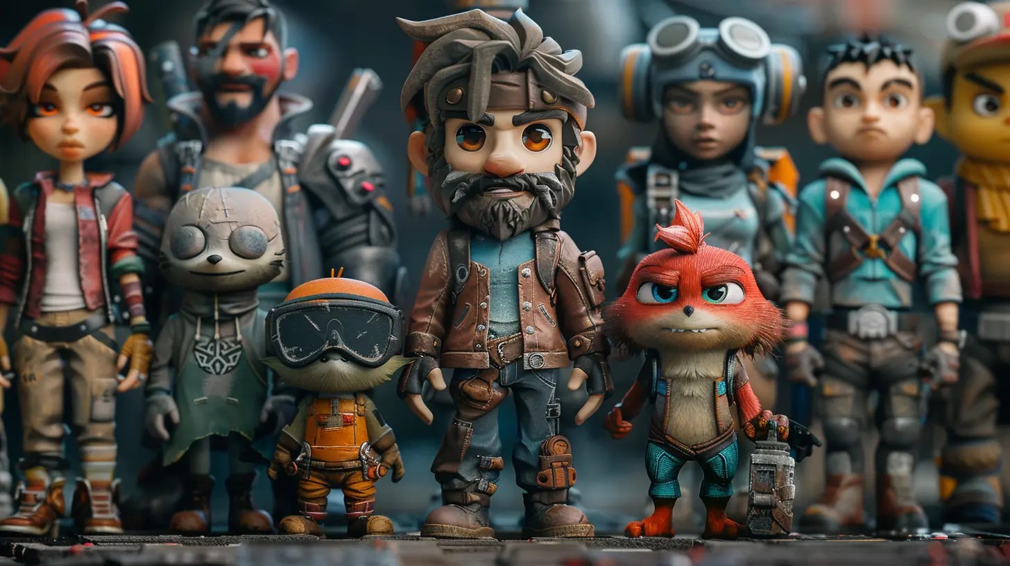 From Pixels to Polygons: The Growth of 3D Game Characters