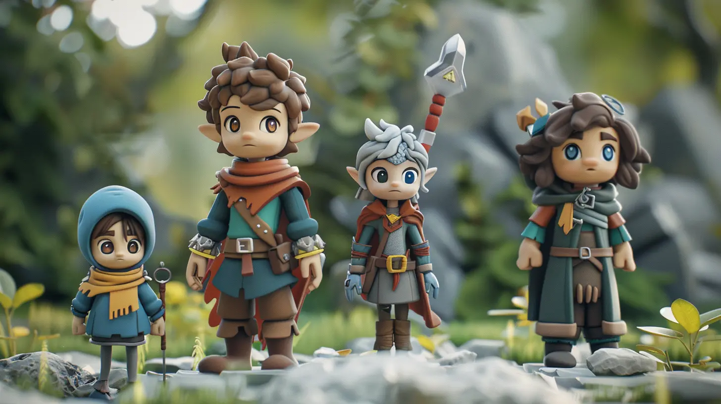 From Pixels to Polygons: The Growth of 3D Game Characters