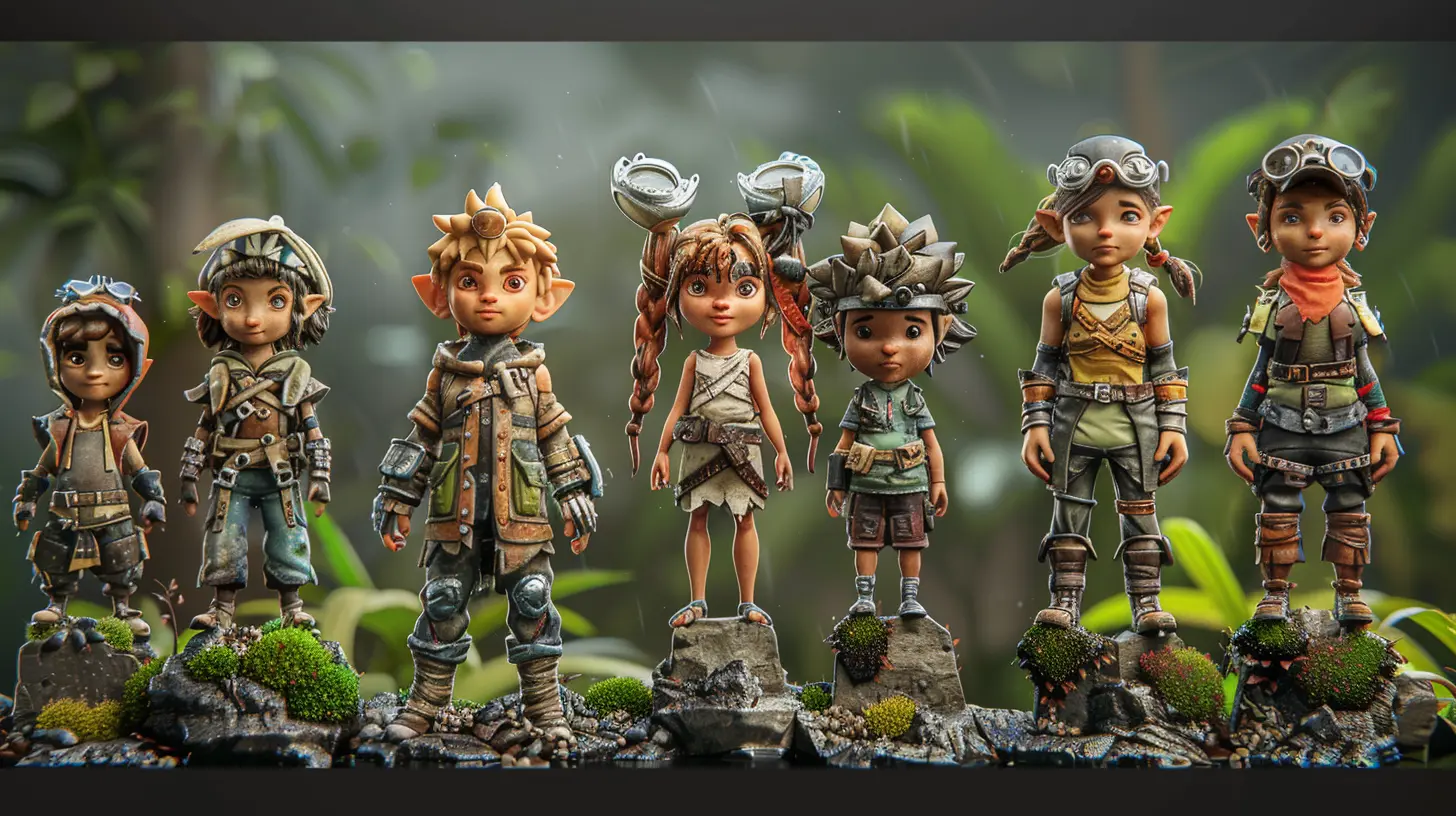 From Pixels to Polygons: The Growth of 3D Game Characters