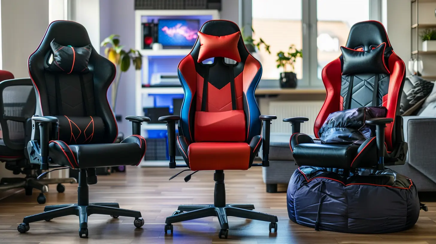 Gaming Chairs vs Bean Bag Chairs for Casual Gaming