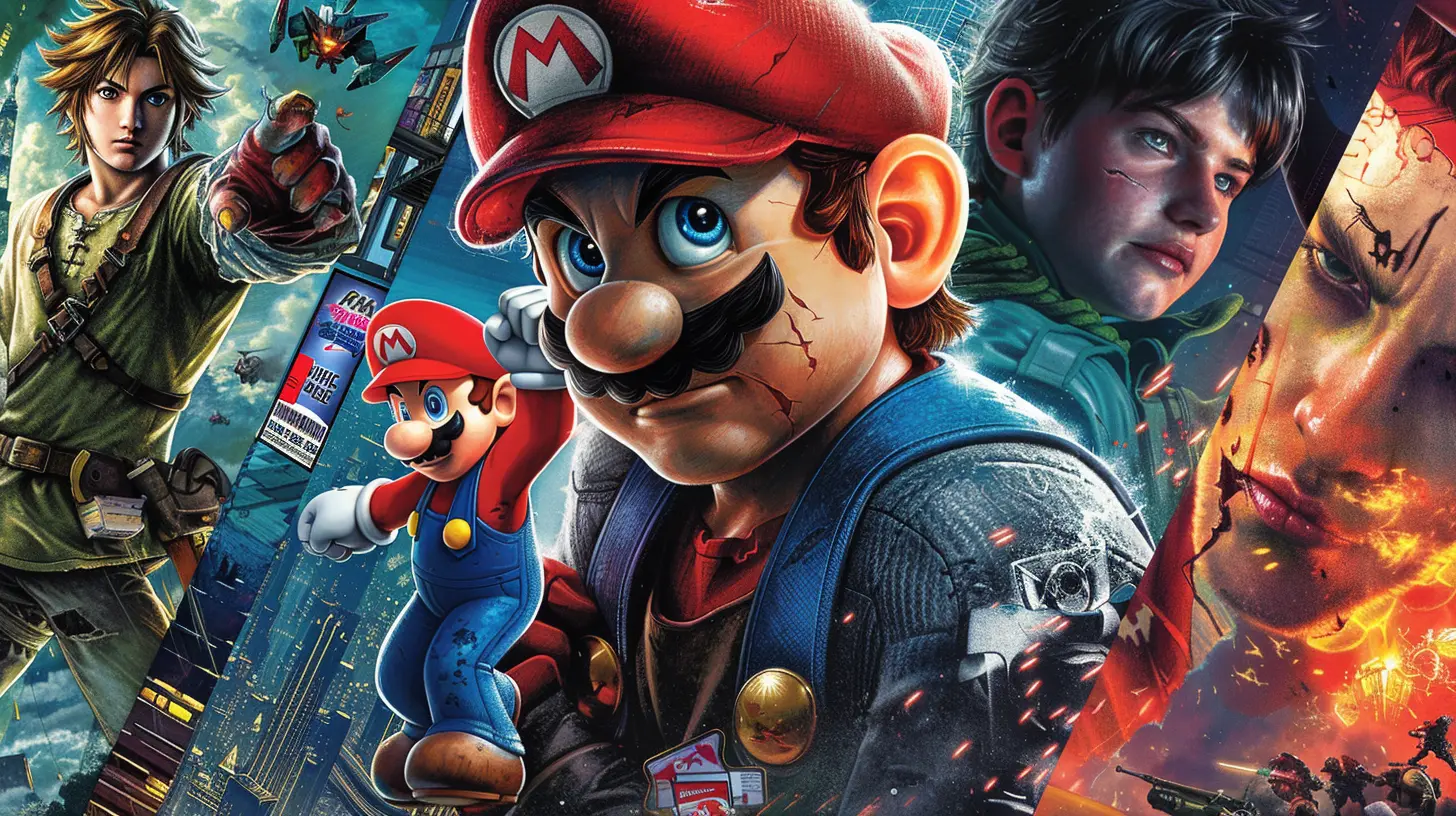 The Evolution of Video Game Box Art and Promotional Materials