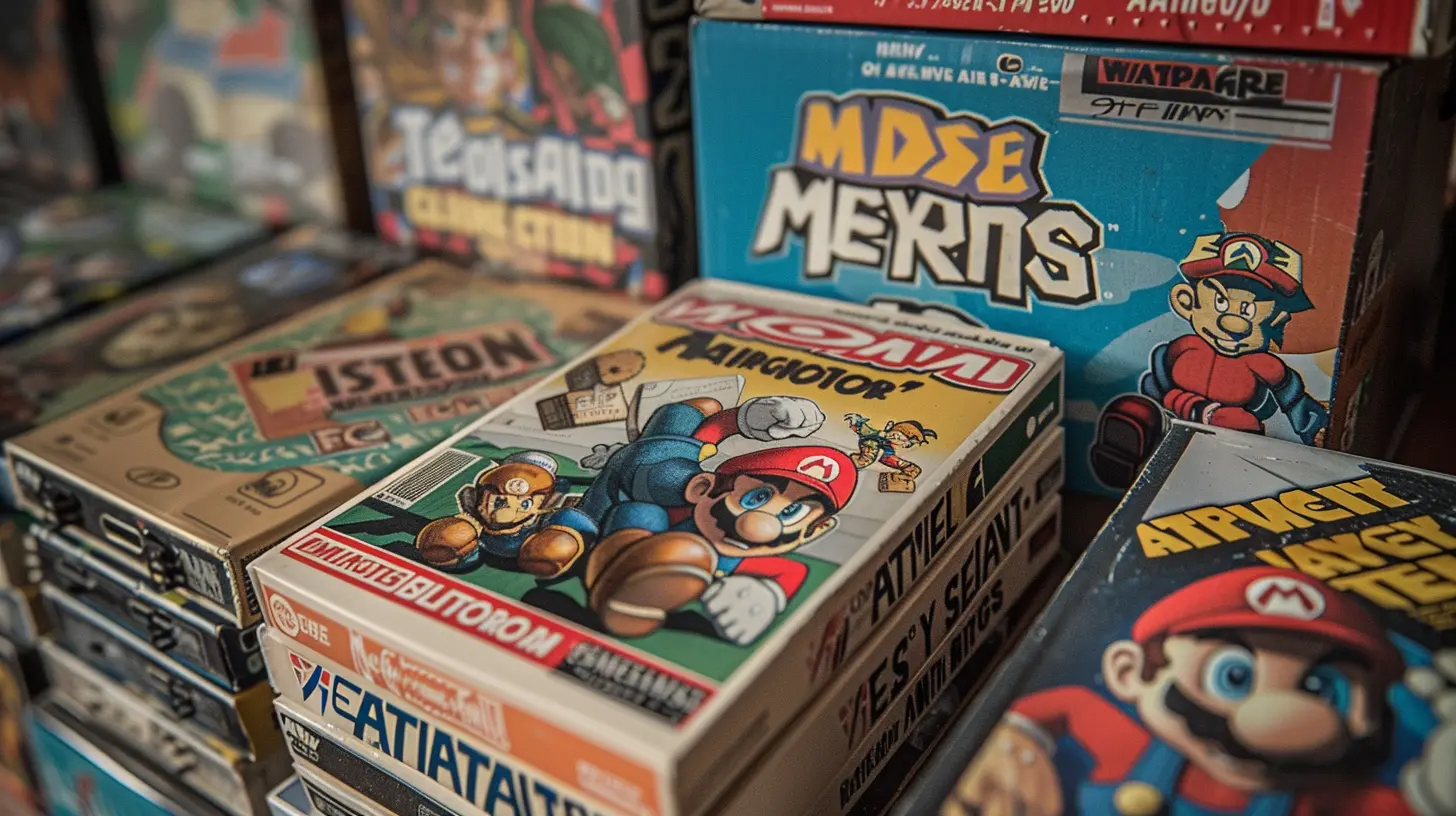The Evolution of Video Game Box Art and Promotional Materials