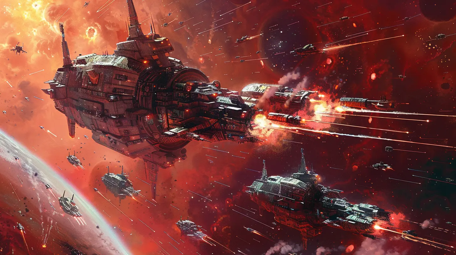 Tracing the Origins of Space Combat Games