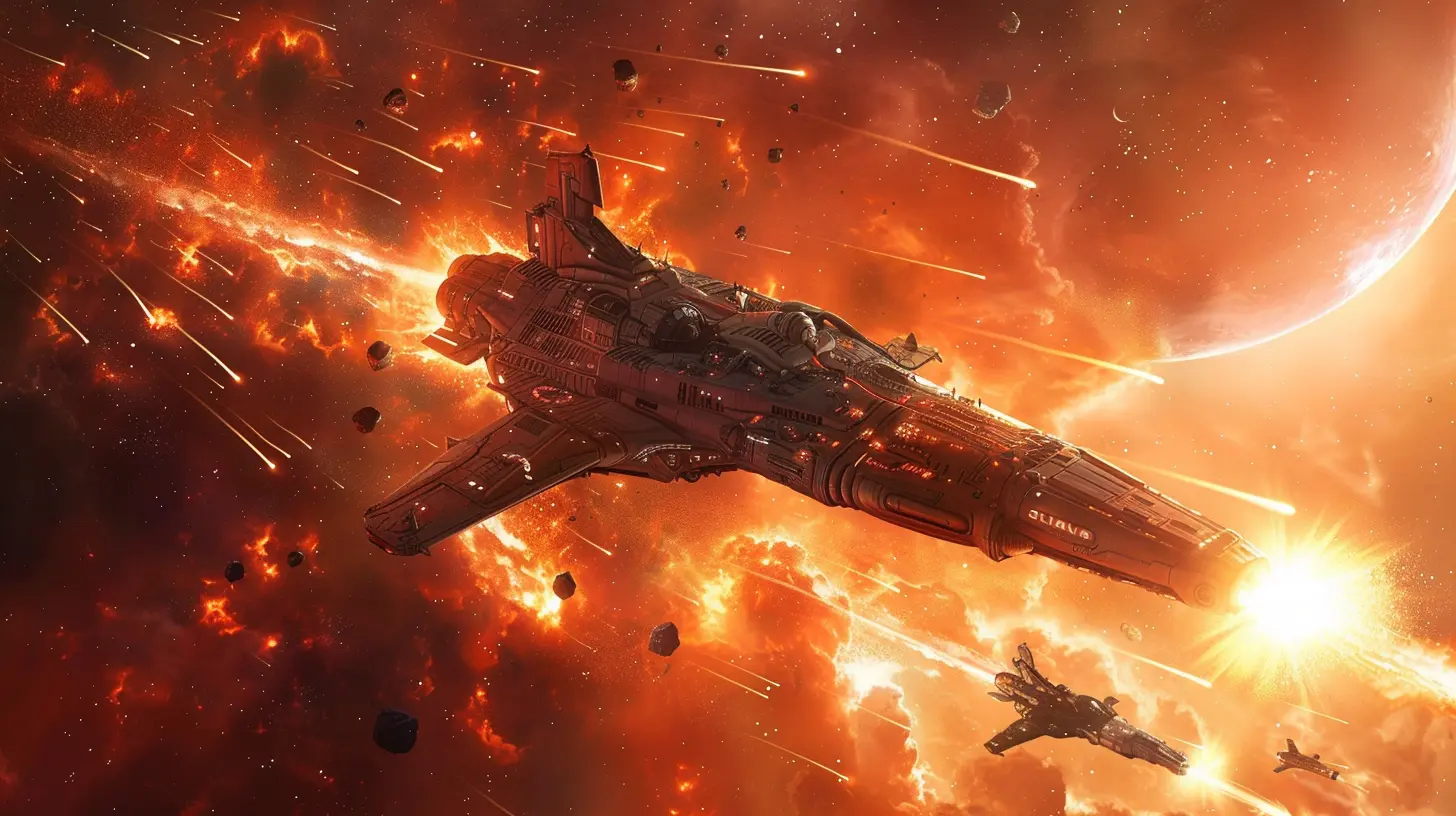 Tracing the Origins of Space Combat Games