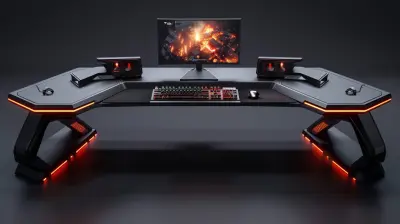Benefits of Using a Gaming Desk with Built-In Monitor Stands