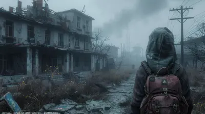 Exploring Post-Apocalyptic Worlds in Virtual Reality