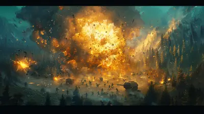 Fighting for Resources: The Importance of Positioning in Battle Royale