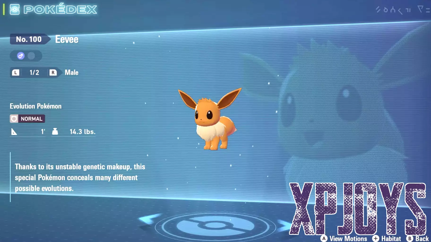 Discovering Eevee in Pokémon Legends Z-A