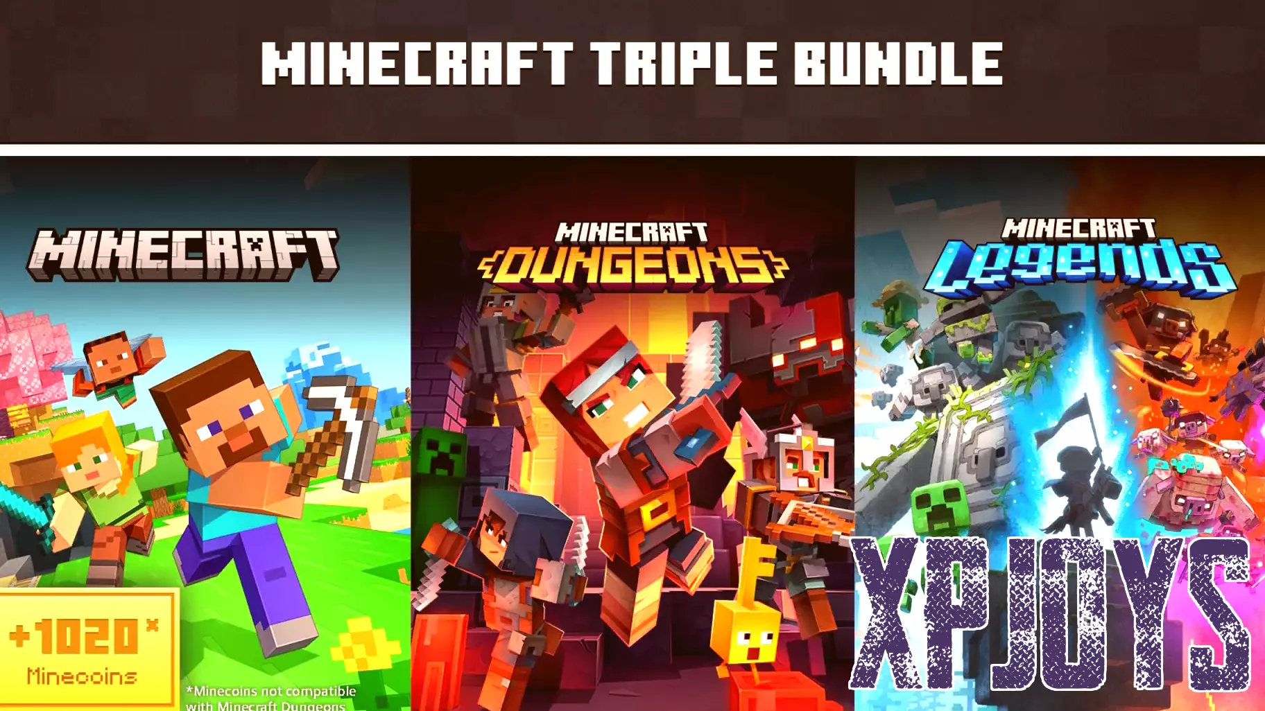 Exciting Minecraft Triple Bundle Now Available for Nintendo Switch