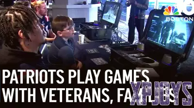 Veterans and Families Enjoy Gaming Night with Patriots at Gillette Stadium